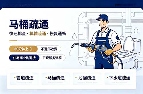 临沂马桶疏通