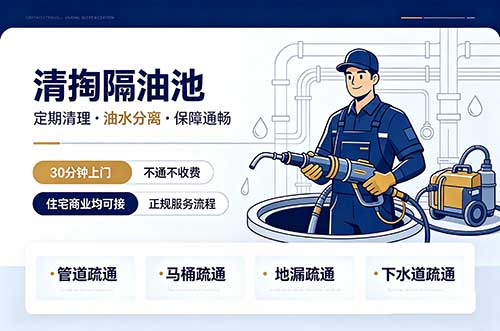 临沂清掏隔油池